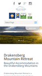 Mobile Screenshot of drakensbergretreat.co.za